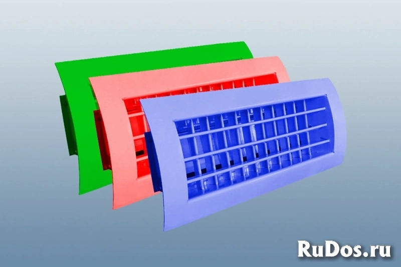 Регулируемая решетка РАД-Ц+Р (цветная) 650 * 500 (Ш * В) фото