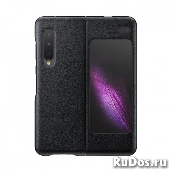 Чехол Samsung Leather Cover EF-VF900L черный, для Galaxy Fold фото