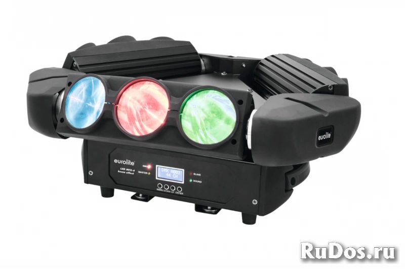EUROLITE LED MFX-4 Beam effect прибор с полным движением, 9 светодиодов по 10 Вт со сменой цвета RGBW фото