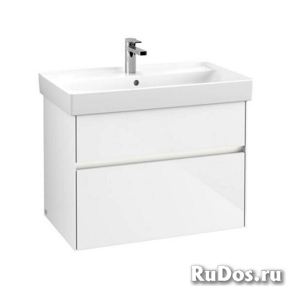 База под раковину 75 см VilleroyBoch COLLARO C010L0DH glossy white фото