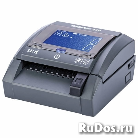 Детектор банкнот DORS 210 compact, автоматический, RUB, ИК, УФ, магнитная, антистокс, FRZ-036193 фото