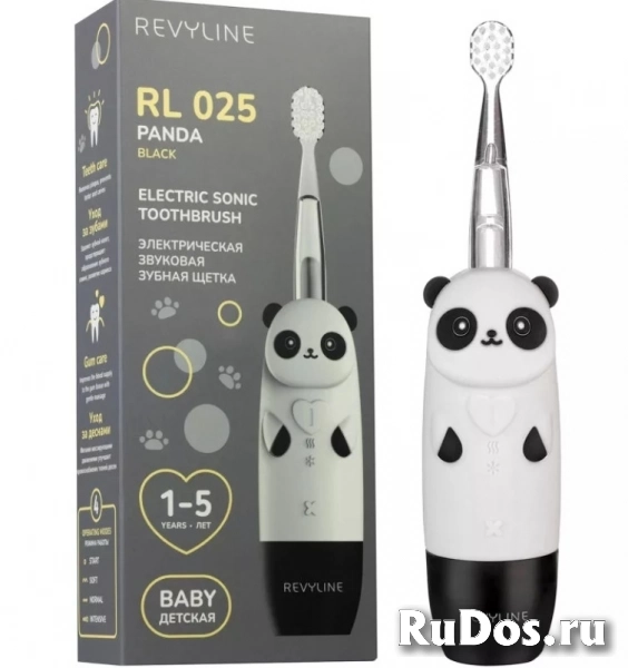 Зубная щетка для детей Revyline RL025 Panda Black фото