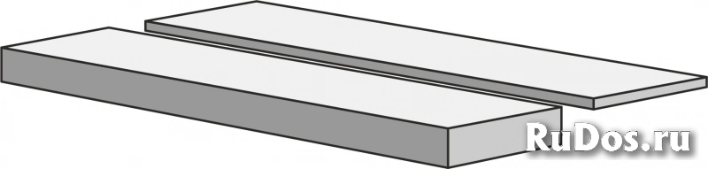 Ступень угловая из керамогранита Rondine Greenwood J86500_GreenwoodBiancoStrongAn+TDx ( шт) фото