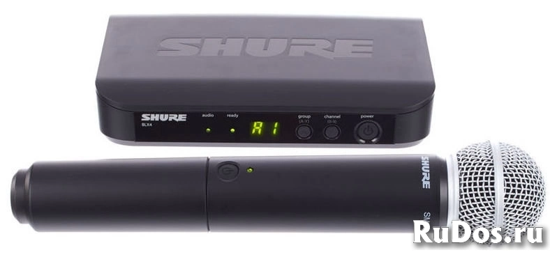 Радиосистема вокальная Shure BLX24E/SM58 K3E 606-638 MHz фото