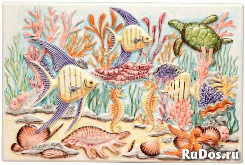 Керамическая плитка Original Style La Belle Coral Reef Plaque 20x30 фото