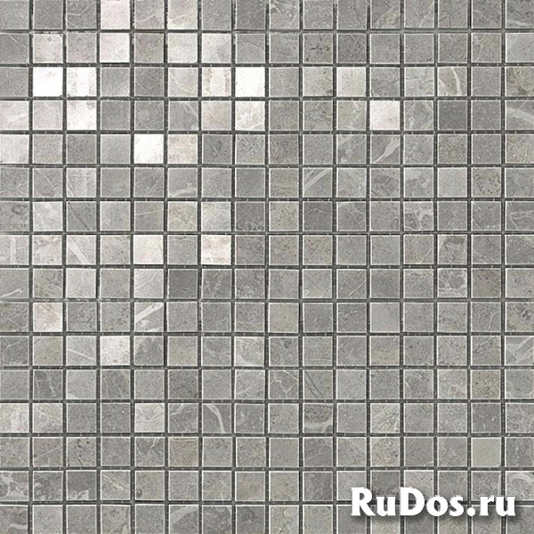 Плитка Atlas Concorde Marvel Pro Marvel Grey Fleury Mosaico Lapp. ADQG 30x30 фото