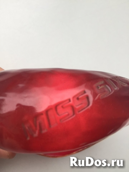 Браслет новый miss sixty красный прозрачный пластик широкий кругл изображение 7