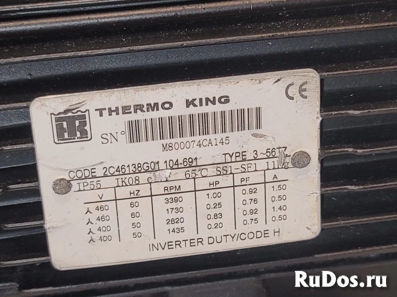 Двигатель вентилятора испарителя Thermo King (104-691), б/у изображение 4