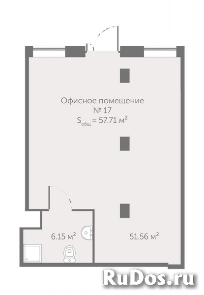 Продам коммерческую недвижимость 57 м2 фото