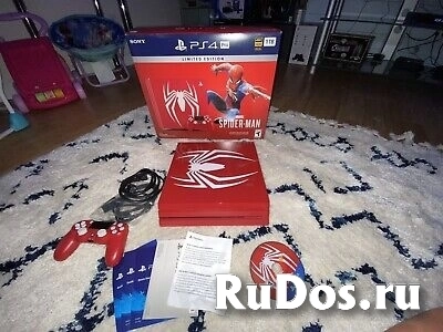 Sony PlayStation 4 spider-man limited edition фото