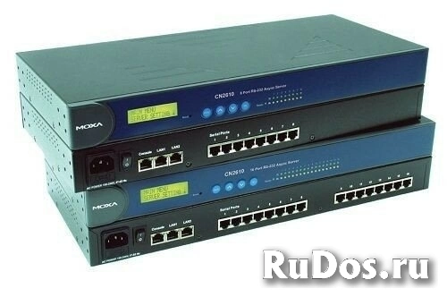 CN2610-8 Сервер MOXA 8 Port Dual-LAN RS-232 (CN2610-8) фото