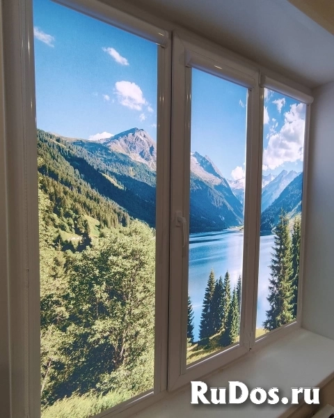 Жалюзи, рулонные шторы, римские шторы изображение 4