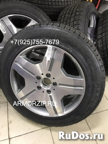 Зимние шипованные колеса Michelin PAX 245-700 R470 Мерседес 221 фото
