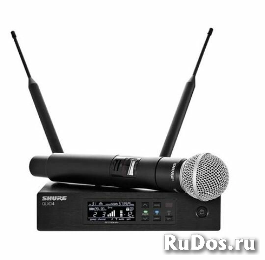 SHURE QLXD24E/SM58 G51 радиосистема с ручным микрофоном и капсюлем SM58 фото