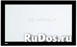 Digis Экран настенный на раме DSVFS-16905L (Velvet, формат 16:9, 120quot;, 281x165, рабочая поверхность 265x149, MW, рама 80мм обтянута чёрным бархатом) фото