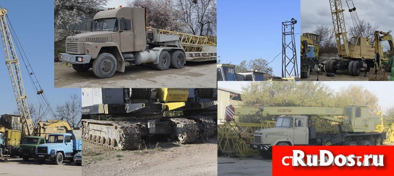 Аренда монтажных кранов гп 25-40 тонн в Крыму фото