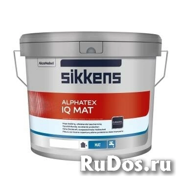 SIKKENS ALPHATEX IQ MAT матовая, 10л, Бесцветтная (N00) фото