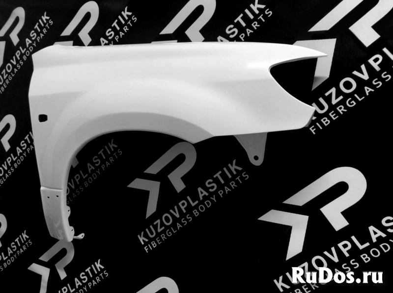 Крыло на Mitsubishi Outlander из стеклопластика. изображение 3