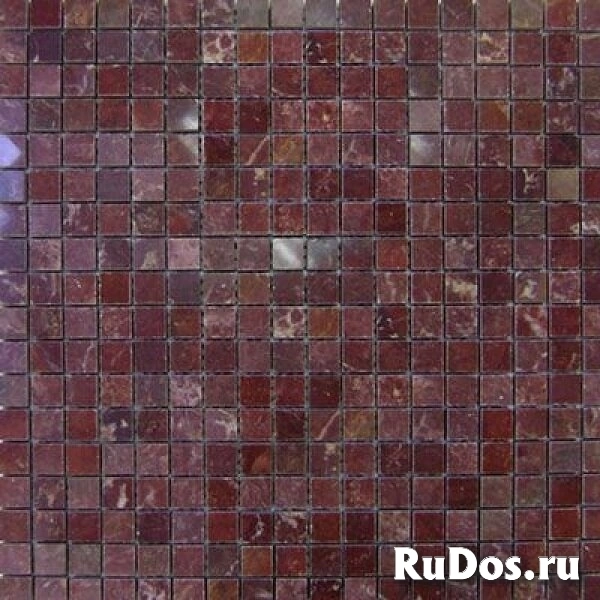 Мозаика Premium Marble Чистые Цвета Rosso Oliva Polished 297x297 мм (Мозаика) фото