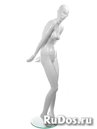 Манекен женский белый глянцевый TANGO 10F-01G фото