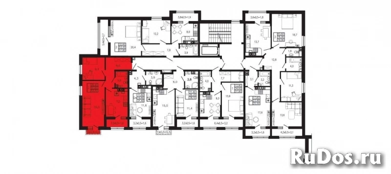 Продам 2 комнатную квартиру 53 м2 фотка