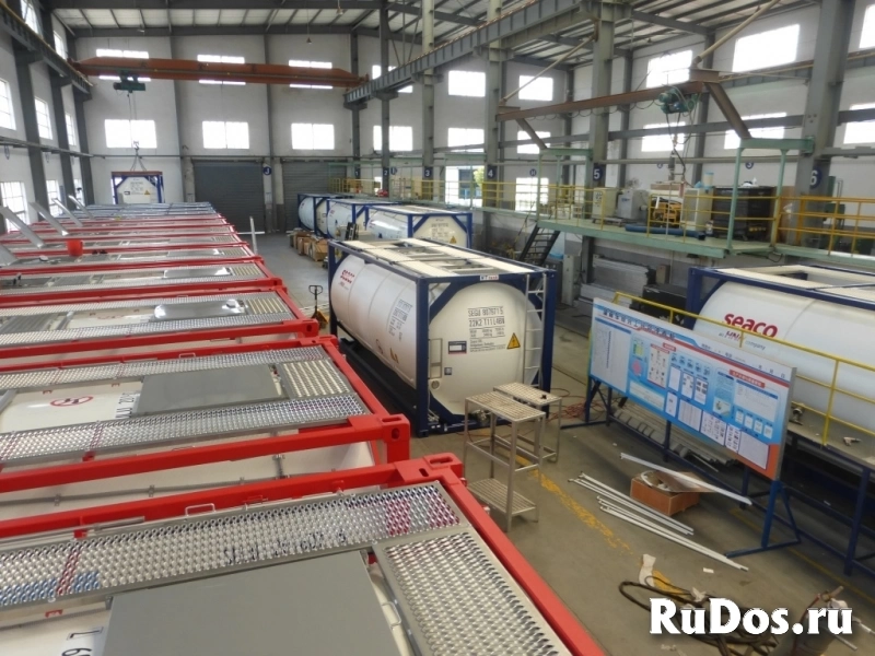 Танк-контейнер тип Т11 объём 21м3 для перевозки жидких пищевых продуктов, новый. изображение 7