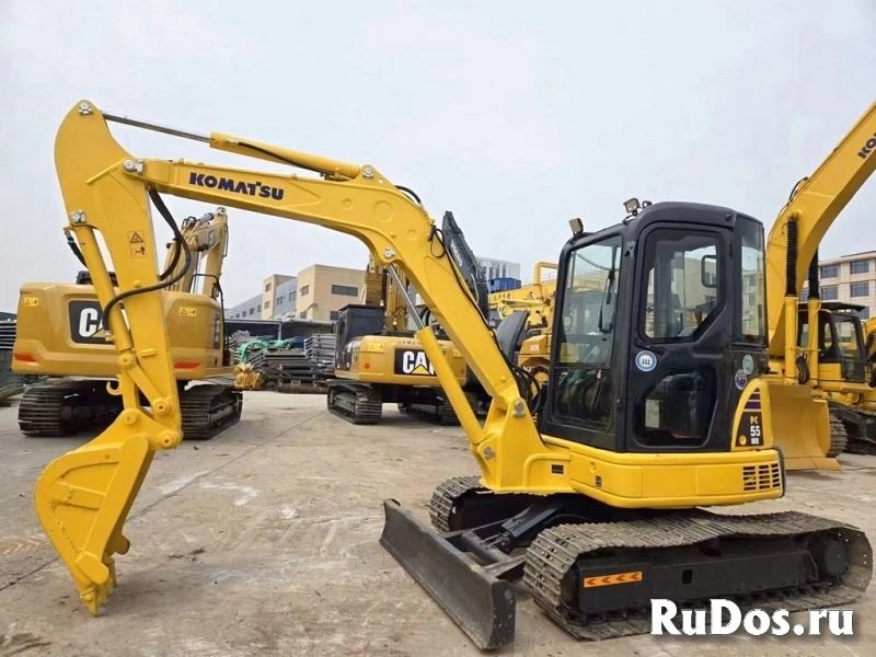 Мини экскаватор Komatsu 50, 5 т, 827 м/ч, импорт изображение 5