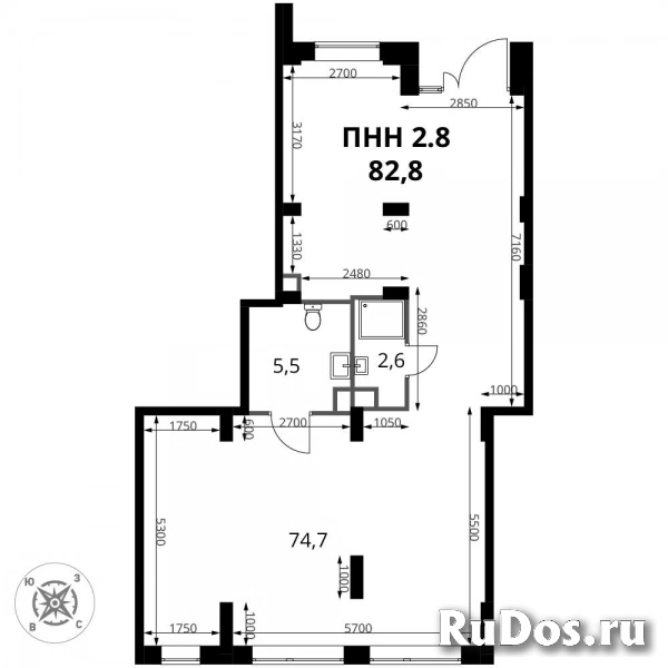 Продам коммерческую недвижимость 82.8 м2 изображение 3