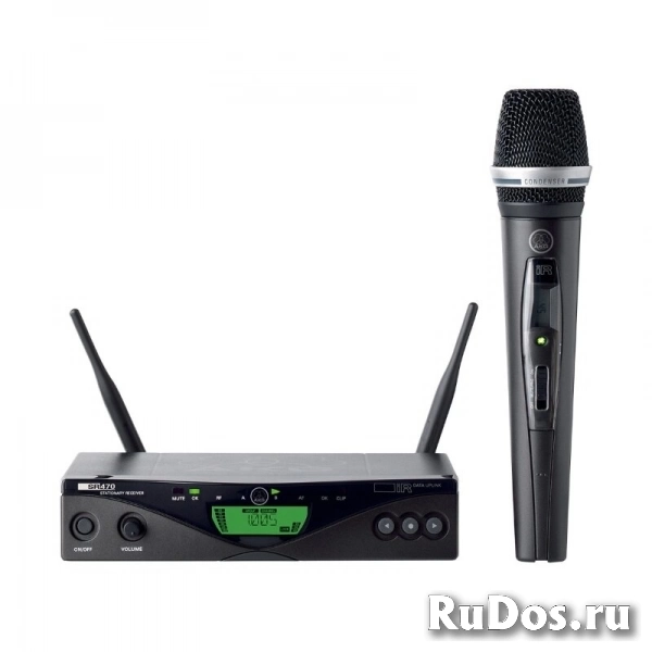 Радиосистемы с ручным микрофоном AKG WMS470 C5 SET BD9 (600.1-630.5МГц) с приёмником SR фото