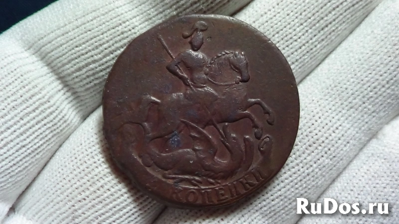 Продам монету 2 копейки 1757 г. Елизавета I изображение 3