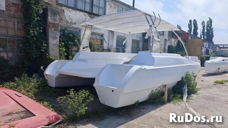 Катамаран белый Кайман-800, новый В наличии изображение 3