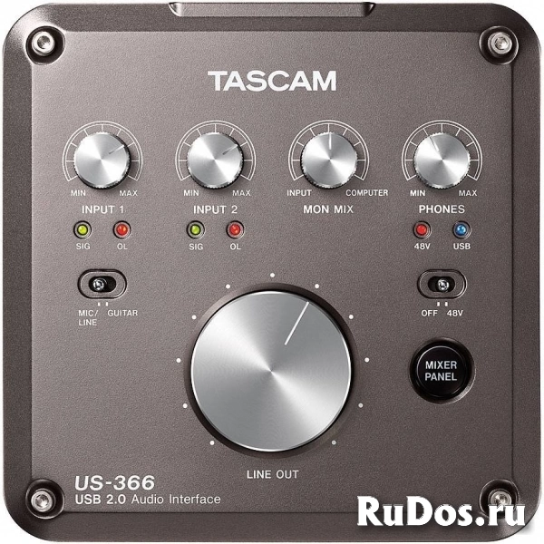 Внешняя звуковая карта Tascam US-366 фото