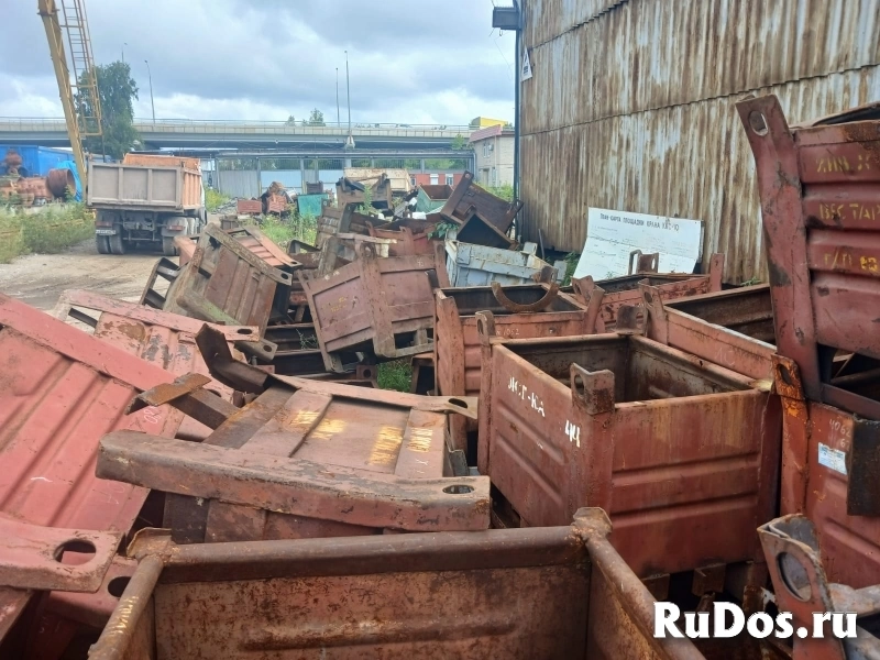 Тара, ящики, мульды, металлические 800х650х600мм фотка