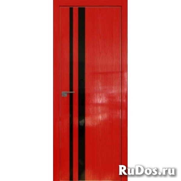 ProfilDoors 16STK Pine Red glossy ПО Черный лак, размер полотна 700х2000мм фото