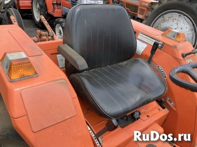 Минитрактор с/х Kubota L1-22D мини трактор 4х4 фреза наработка 2516 изображение 6