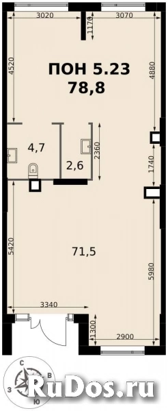Продам коммерческую недвижимость 78.8 м2 изображение 3