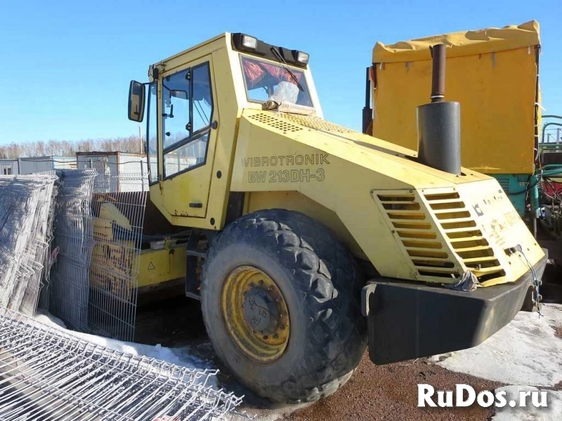 Грунтовый каток Bomag 213, 15 т, полный привод, ТНВД фотка
