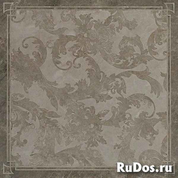 Versace Marble Grigio Decorado Cassetonado Foglia керамогранит (58,5 x 58,5 см) (240076) фото