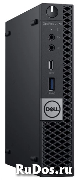 Настольный компьютер DELL Optiplex 7070 Micro (7070-6800) Micro-Tower/Intel Core i7-9700/8 ГБ/256 ГБ SSD/Intel UHD Graphics 630/Windows 10 Pro фото