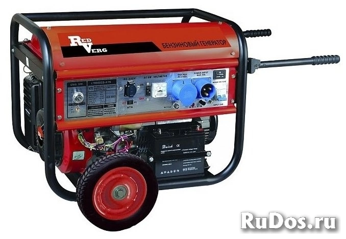 Бензиновый генератор RedVerg RD-G6500ENA (5000 Вт) фото