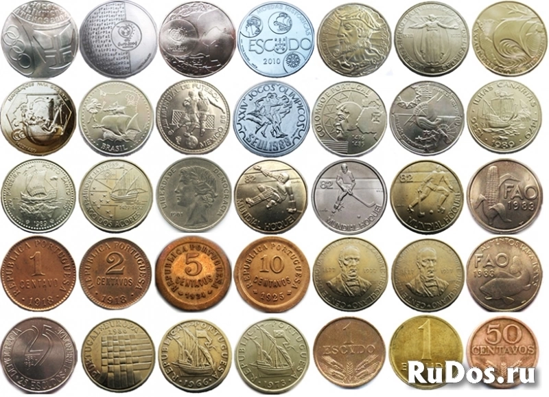 Монеты Португалии фотка