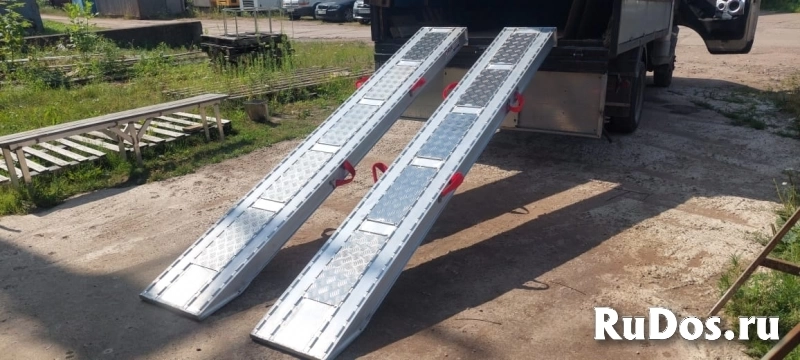 Аппарели для заезда техники в кузов газель фото