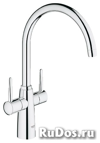 Смеситель для раковины (умывальника) Grohe Ambi 30189000 двухрычажный фото