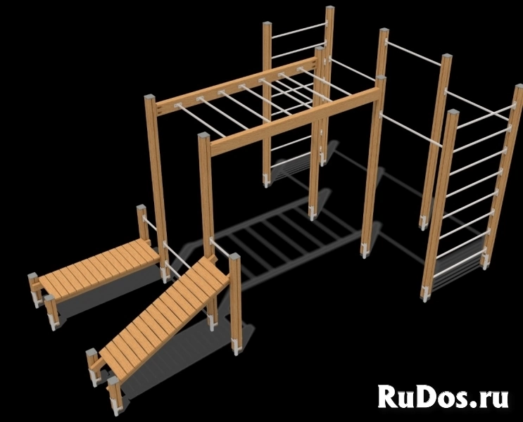 Детские уличные спортивные комплексы купить в Москве изображение 6
