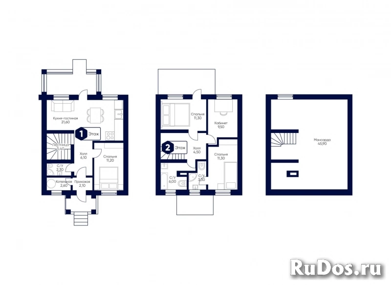 Продам коттедж 188.2 м2 фотка