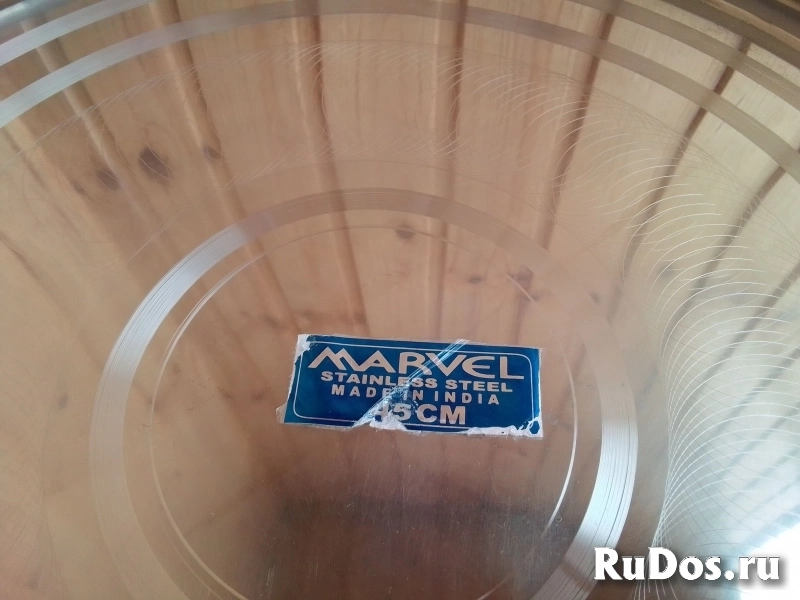 Поднос Marvel нержавейка - 45 см. изображение 4