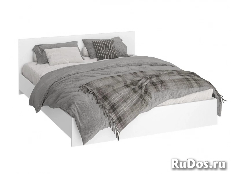 Кровать двуспальная 160х200 с матрасом люкс изображение 3