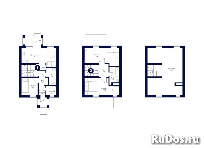Продам коттедж 142.2 м2 фотка
