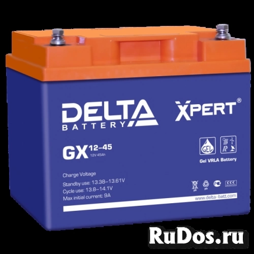 Аккумулятор Delta Battery GX 12-45 Xpert фото