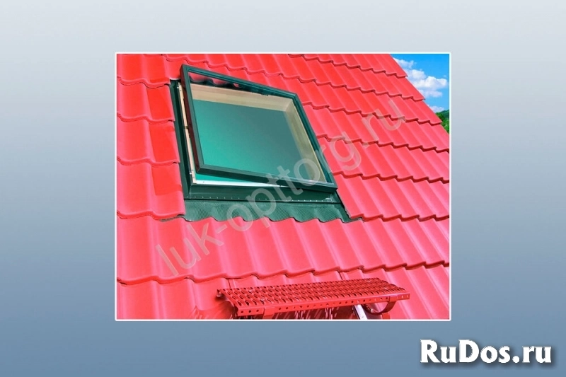 Окно-люк для выхода на крышу FAKRO WLI 540 * 830 (Ш * В) фото